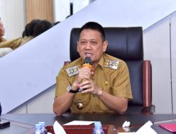 Hambali Sampaikan LPJ Tiga Bulanan 