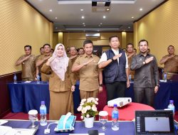 Pj Sekda Kampar Buka Rakor Camat Se Kabupaten Kampar.2024