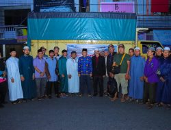 Lepas Rombongan IKLA Antarkan Langsung Bantuan Bencana Sumbar