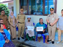 Pj Bupati Kampar Buka Pasar Murah di Desa Siabu Kecamatan Salo