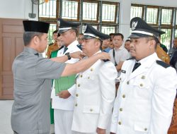 Lantik Tiga Penjabat Kepala Desa