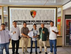 DPC PKB Kampar Laporkan Lukman Edi ke Polres Kampar