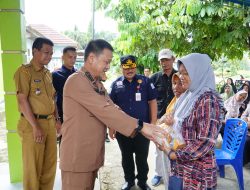 Kendalikan Inflasi, Pemda Kampar Laksanakan Operasi Pasar Murah Di Desa Gunung Sari