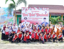 Pimpin Apel Peringatan HAN Ke-40 Tahun 2024