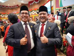 Penjabat Bupati Hadiri Rapat Paripurna DPRD Provinsi Riau pada Rangka Pengucapan Sumpah/Janji Anggota DPRD Provinsi Riau Masa Jabatan 2024-2029