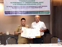 Tingkatkan Kualitas Pendidikan, Pj Bupati Kampar Lakukan Kerjasama Dengan PT RAPP