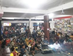 Nobar Timnas di Posko Pemenangan Membludak, Masyarakat Senang Sosok Yusri dan Rinto 