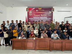 KPU Kampar Gelar Raker Pembentukan KPPS