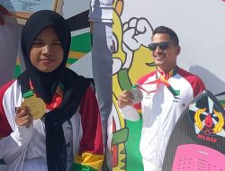 Robi Hamid dan Halimah Tusadiah Alumni SMA Olahraga Riau Koleksi Emas dan Perak di PON XII 2024
