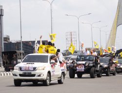 KPU Riau Gelar Kirab Pilkada Damai Pemilihan Gubernur dan Wakil Gubernur Riau 2024