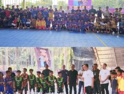 Kadispora Pekanbaru Resmi Buka Liga Pelajar Futsal Tingkat SD dan SMP Tahun 2024