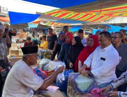 Serunya Kampanye H Yusri di Air Tiris, Muara Jalai dan Sendayan, Ada Momen Minum Es Tebak Bersama Emak-emak