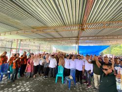 Ratusan Masyarakat Tapung Hilir Antusias Ikuti Kampanye Calon Bupati Kampar Nomor Urut 2 H Yusri