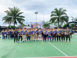 Meriahkan HUT TNI ke-79, Kodim 0313/KPR Gelar Kejuaraan Basket Antar Pelajar