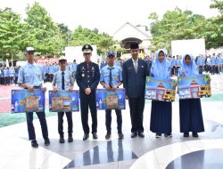 Usai Upacara Peringatan Harhubnas 2024, Pemda Kampar Launching Kartu Transportasi Pelajar Gratis