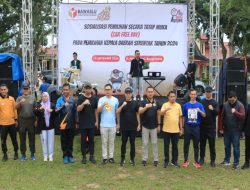 Hadiri Car Free Day Yang Di Taja Bawaslu Kab.Kampar