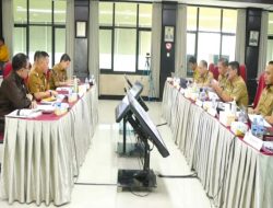 Berjalan Sukses dan Lancar, Pj Bupati Kampar Sampaikan Laporan Triwulan III ke Kementerian Dalam Negeri