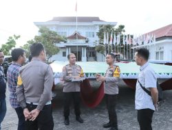 Pastikan Keamanan Penetapan Paslon Bupati-Wabup, Kapolres Kampar Cek Kesiapan di KPU