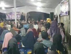 Kampanye akbar Paslon Cawako IDAMAN. di Kelurahan Sialangmunggu Kecamatan Tuahmadani