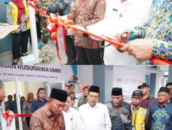 Menko Muhadjir Effendy Resmikan Rusunawa di Komplek Universitas Muhammadiyah Riau