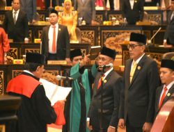 Hadiri Pelantikan Ketua DPRD Riau, Readel Fitri : Pemkab Kampar Ucapkan Selamat Semoga Kampar dan Riau Makin Maju.
