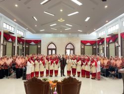 DWP Kab. Kampar Gelar Seminar Etika, Kepribadian Dan Skill Communication.