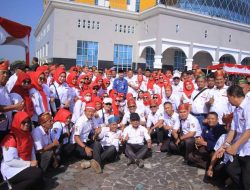 Ratusan Pengurus LPM Pekanbaru Hadiri Upacara Hari Sumpah Pemuda ke- 96