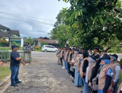 Masuk Masa Tenang Pilkada Serentak 2024, Panwascam Kuok Gelar Apel Kesiapsiagaan Pengawasan.