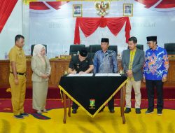 Pada Paripurna Penandatanganan Nota Kesepakatan KUA-PPAS APBD Tahun 2025
