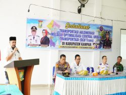 Pemkab Kampar Gelar Sosialisasi Transportasi Aglomerasi OCU Trans Untuk Kemudahan Mobilitas Masyarakat