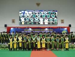 Pj Bupati Kampar Hambali Berikan Ucapan Selamat Langsung Kepada 13 Guru Besar UNRI