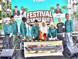 Pj. Bupati Kampar, Buka Acara Festival Danau Rusa Di XIII Koto Kampar