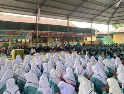 UPT SMPN 1 Bangkinang Kota Taja Tablig Akbar Peringatan Maulid Nabi 1446 H