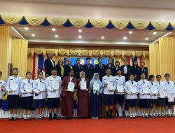 Siswa-siswi UPT SMPN 1 Bangkinang Kota Sabet Medali di KJST Regional Science Innovation Impromptu Speech Competition and Cultural Exchange 2024 Thailand