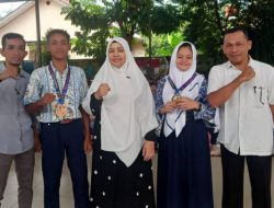 Dua Siswa UPT SMPN 1 Bangkinang Kota Sabet Medali Emas dan Perunggu pada Kejuaraan Karate Internasional 2024 di Batam