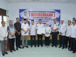 Musrenbang di Kecamatan Kuok