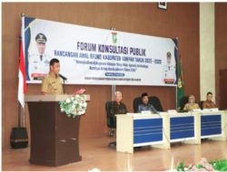 Ahmad Yuzar Buka Forum Konsultasi Publik Rancangan Awal RPJMD Kabupaten Kampar 2025-2029.