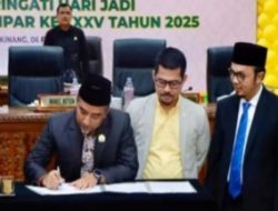 DPRD Kampar Sahkan Penetapan Ahmad Yuzar-Misharti