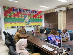 Pemkab Kampar Ikuti Rakor Inflasi dengan Kementerian dalam Negeri RI