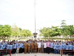 Terima dan Lepas Mahasiswa UNRI Kukerta Di Kabupaten Kampar