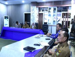 Cegah dan Tanggulangi Karhutla, Bupati Kampar dan Wakil Bupati Kampar Ikuti Rakor Dengan BNPB Pusat Secara Virtual