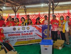 HUT ke-25 LPM, DPD LPM Pekanbaru Gelar Bakti Sosial Donor Darah