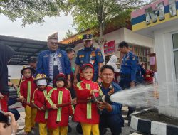 Cegah Kebakaran, Damkar Pekanbaru Berikan Edukasi TK Kemala Bhayangkari 03 Pekanbaru