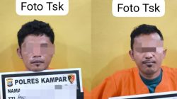 Usai Terima Laporan, Polres Kampar Tangkap Pelaku Curanmor