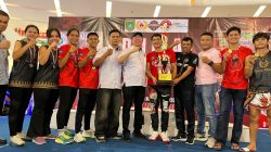 Pekanbaru Sabet Gelar Juara Umum di Dumai Open Turnamen Kick Boxing 2025