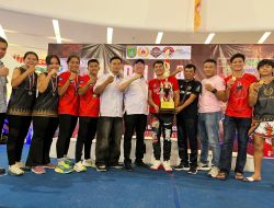 Pekanbaru Sabet Gelar Juara Umum di Dumai Open Turnamen Kick Boxing 2025