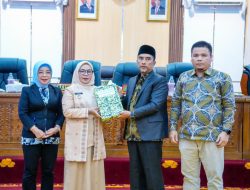 DPRD Kampar Terima Penyampaian 7 Ranperda dari Pemerintah Daerah