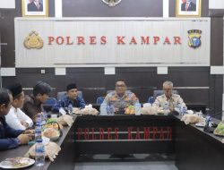 DPRD Kampar Perkuat Sinergi dengan Polres Lewat Kunjungan Silaturahmi