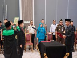 Ahmad Yuzar Lantik Sekda Pengganti Hambali 