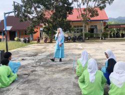 Siswa SMPN 2 Salo Tetap Semangat Jalani Literasi Meski Berpuasa